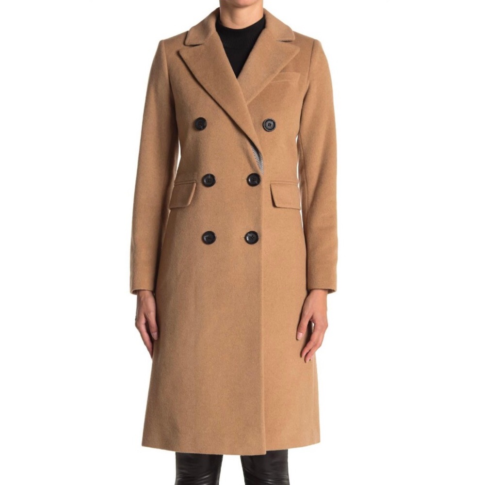NEW Sam Edelman Double Breasted Long Coat